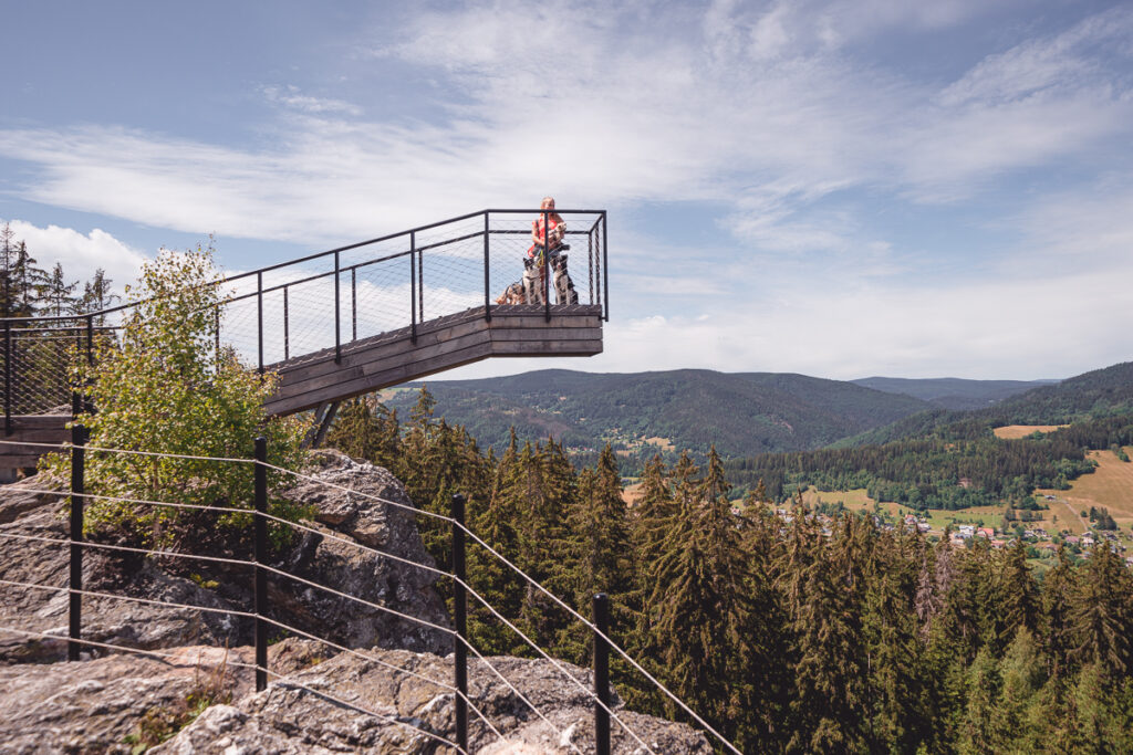 Vyhlídky na vrchu Stráž v Rokytnici nad Jizerou GreenMind cz