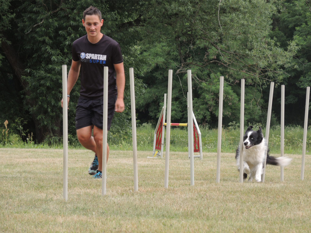 Agility tábor u Berounky