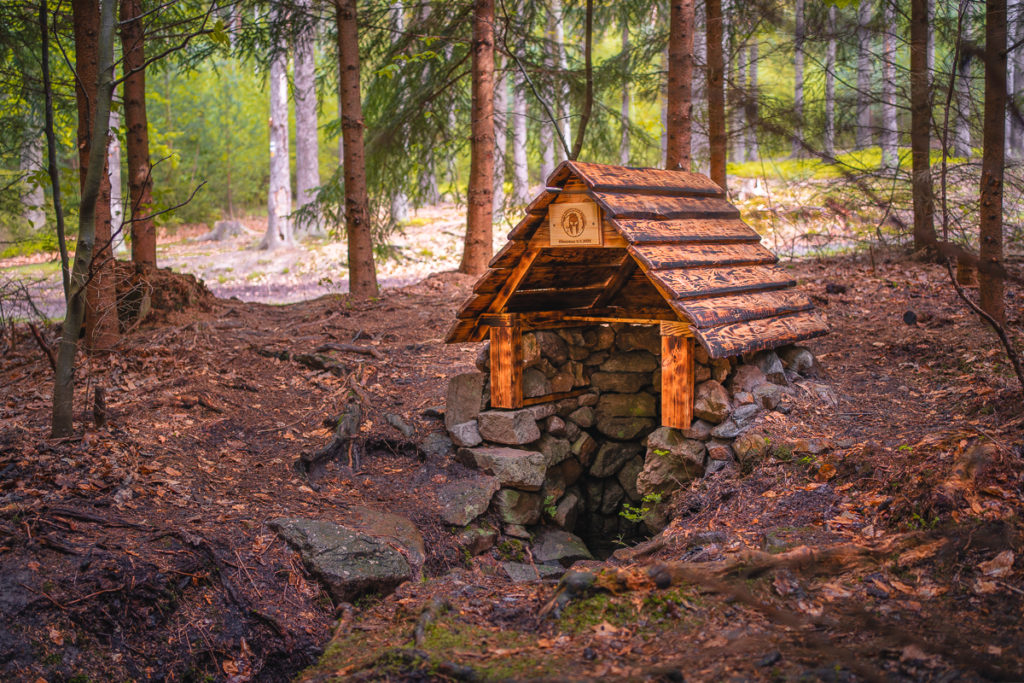 Studánka na Kotli u Rokycan - Greenmind.cz - Cestování se psem