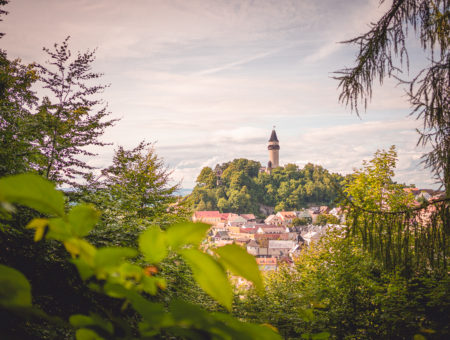 Hrad Štramberk a procházka městem