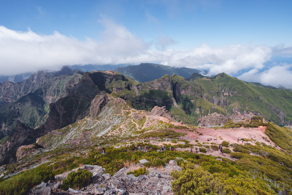 Madeira - Portugalsko - Hřebenovka - Pico do Arieiro - Pico Ruivo - Nejvyšší vrchol Madeiry - Výlet - Greenmind.cz - Cestování se psem